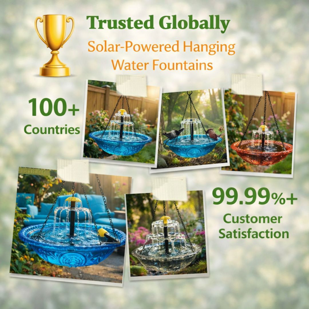Solar Cascade Fountain